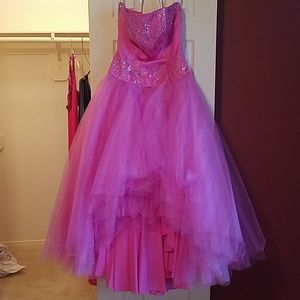 Pink formal dress for Quince or event